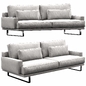 Interface Rex Sofa - Диваны - 3D модель