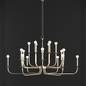 Arteriors Breck 2-Tier Chandelier - Подвесной - 3D модель