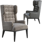 Armchair Arteriors Home Idol Wing - Кресла - 3D модель