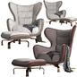 Armchair Butterfly by Romeo Sozzi - Кресла - 3D модель