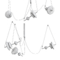 Silvio Mondino Studio TRAPEZI FOUR LIGHTS CHANDELIER - Подвесной - 3D модель - фото 2