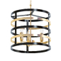Gold Stripes Chandelier 3 - Подвесной - 3D модель
