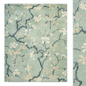 Anthea China Blue Rug by Sanderson - Ковры - 3D модель