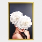 Art Frams 5- Art Flower Head Woman By 3 Frams - Багеты - 3D модель - фото 4