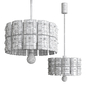 Faceted Crystal and Gilt Metal Four-Tier Chandelier - Подвесной - 3D модель - фото 2