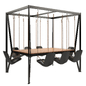 Garden swing table 2 - Стол + стул - 3D модель