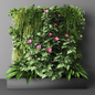 Vertical garden 115 - Фитостены - 3D модель