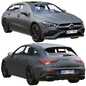 Mercedes-Benz AMG CLA 35 Shooting Brake - Наземный транспорт - 3D модель