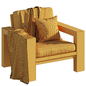 Larnaca Outdoor Teak Club Chair - Кресла - 3D модель - фото 3