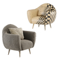 lounge chair - Кресла - 3D модель - фото 3