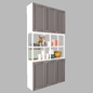 Ikea Enhet Storage01 - Стеллаж - 3D модель - фото 3