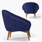 Armchair Resa Hartford Bouclé - Кресла - 3D модель - фото 2