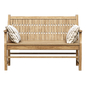 Chippendale Patio Bench / Деревянная скамейка - Другая мягкая мебель - 3D модель - фото 2