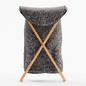 Canvas And Bamboo Hamper - Декор для санузла - 3D модель - фото 4