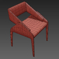 Leather chair - Стулья - 3D модель - фото 4