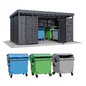 Modular boxes round perforation set - Разное - 3D модель - фото 2