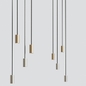 Minimalist designer chandelier with swivel shades - Подвесной - 3D модель - фото 2