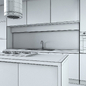 kitchen 11 - Кухни - 3D модель - фото 5