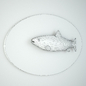 Antique Painted Carved Wood Fish Wall Sculpture 1 - Другие предметы интерьера - 3D модель - фото 5