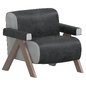 Black Leather ArmChair - Кресла - 3D модель
