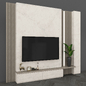 Modern TV Wall set93 - ТВ стенка - 3D модель - фото 3
