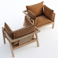 Umomoku Armchair Outdoor - Кресла - 3D модель - фото 5