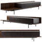 книжные шкаф Minotti Superquadra 2021 collection № 1 - Тумбы, комоды - 3D модель