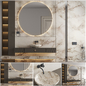 Bathroom Furniture Set  03 - Мебель - 3D модель