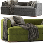 West Elm Haven Double sofa - Диваны - 3D модель