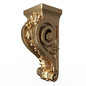 Corbel Carved 07 - Лепнина - 3D модель - фото 2