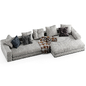 Minotti Hamilton Sofa Chaise Longue - Диваны - 3D модель - фото 3