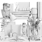 Decorative set 25 - Декоративный набор - 3D модель - фото 6