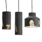 Concrete pendant lights - Подвесной - 3D модель