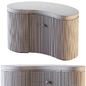 ARY BEDSIDE TABLE - Тумбы, комоды - 3D модель - фото 7
