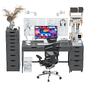 IKEA - Офисное рабочее место - Office workplace 9 - Офисная мебель - 3D модель - фото 4