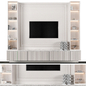 TV WALL NO7 - ТВ стенка - 3D модель - фото 2