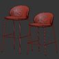 Princeton Stool Boconcept - Стулья - 3D модель - фото 3
