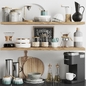 kitchen accessories - Мелочь для кухни - 3D модель