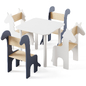 Table & Children's Animal Chairs by THE HOME DECO FACTORY - Столы и стулья - 3D модель - фото 5