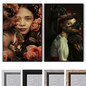 Set of large wall paintings 2248 - Багеты - 3D модель