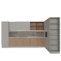 Кухня Stosa Cucine Newport - Кухни - 3D модель - фото 3