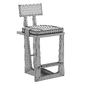 VOID HIGH COUNTER BAR CHAIR - Стулья - 3D модель - фото 6