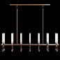 Restoration Hardware FONTANELLE LINEAR CHANDELIER 66 Bronze - Подвесной - 3D модель