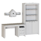 Набор мебели для детской Фанни, рабочее место (divan.ru) - Шкафы - 3D модель - фото 2