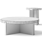 Lulu and Georgia Alford Round Coffee Table - Столы - 3D модель - фото 3