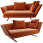Modern sofa-Flexform-zeus - Диваны - 3D модель