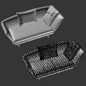 Modern sofa-Flexform-zeus - Диваны - 3D модель - фото 5