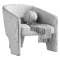 Fae Accent Chair by artesanosdesign, диваны - Кресла - 3D модель - фото 5