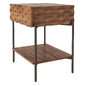 Crate and Barrel Raffael Carved Wood Nightstand - Тумбы, комоды - 3D модель - фото 3