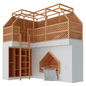 Children Furniture 06 - Кровати - 3D модель